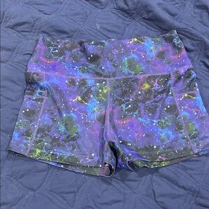 Constantly Varied Gear Cosmic Print Women's Athletic Shorts 2.5 inch